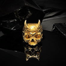 Load image into Gallery viewer, Solid Gold Azazel Ring