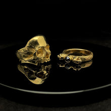 Load image into Gallery viewer, Gold Janus Ring