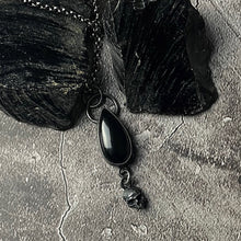 Load image into Gallery viewer, 925 Silver Onyx Amulet RTST