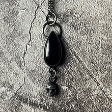 Load image into Gallery viewer, 925 Silver Onyx Amulet RTST