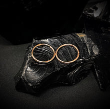 Load image into Gallery viewer, ossua-et-acroamata-jewelery-14kgold-14k-goth-nose-ring-earring-myth-momoa-jasonmomoa-memento-mori-Size-10mm-rose-gold