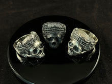 Load image into Gallery viewer, Alexander McQueen Skull Ring | Silver Skeleton Ring | OSSUA et ACROMATA