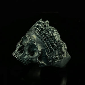 Alexander McQueen Skull Ring | Silver Skeleton Ring | OSSUA et ACROMATA