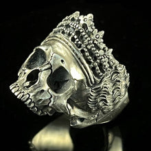 Load image into Gallery viewer, Alexander McQueen Skull Ring | Silver Skeleton Ring | OSSUA et ACROMATA