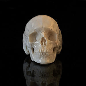 ossua-et-acroamata-jewelery-gothic-goth-mythology-spirit-spirituality-memento-mori-skulls-bone-hand-craved-antler-deerantler-Full-Skull-Ring