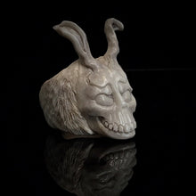 Load image into Gallery viewer, ossua-et-acroamata-jewelery-gothic-movie-horror-movies-halloween-donnie-darko-memento-mori-bone-hand-craved-antler-deerantler-Frank-Rings