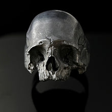 Load image into Gallery viewer, Half Skull Ring | 925 Silver Decay Ring  | OSSUA et ACROMATA