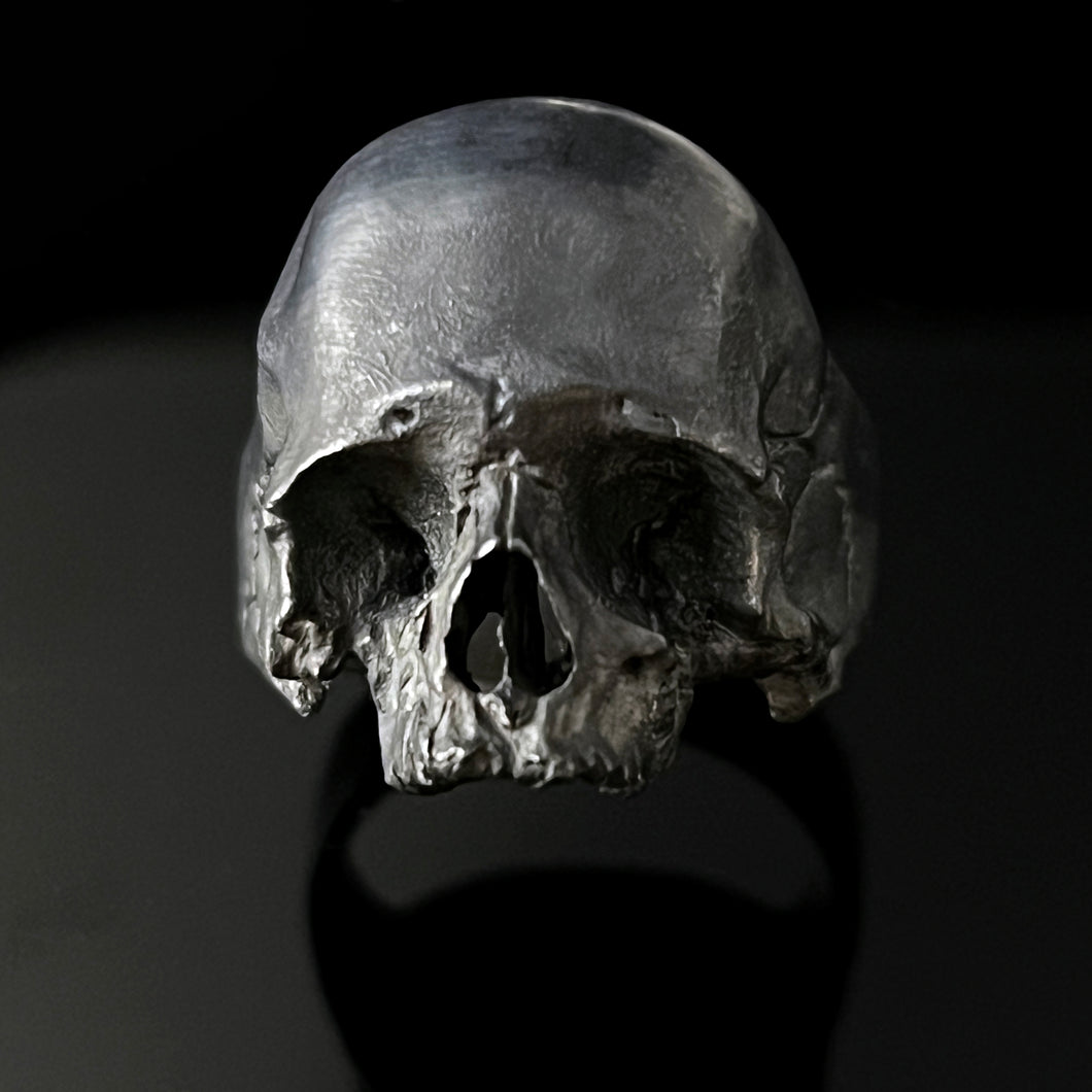 925 Decay Skull Ring
