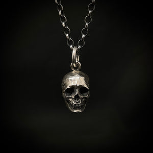 925 Full Skull Necklace