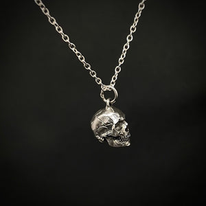 925 Full Skull Necklace