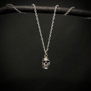 925 Full Skull Necklace