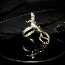 Load image into Gallery viewer, Lizard King Ring 925 Silver