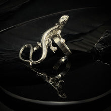 Load image into Gallery viewer, Lizard King Ring 925 Silver
