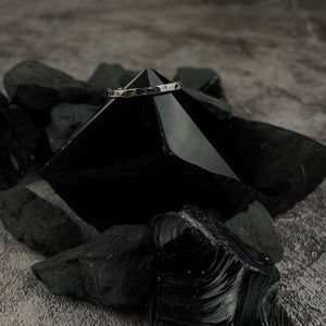 925 Skull Stacker Ring RTST