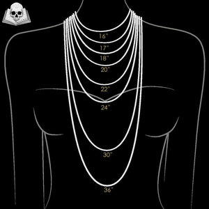 Silver Belcher Chain | 2mm Belcher Chain | OSSUA et ACROMATA