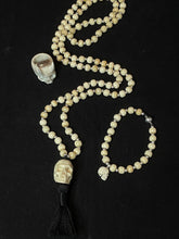 Load image into Gallery viewer, Skull Beads Necklace | Skull Bone Necklace | OSSUA et ACROMATA