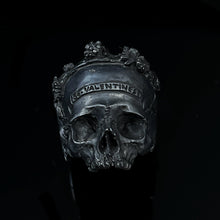 Load image into Gallery viewer, Mens Silver Skull Rings | 925 St. Valentines Ring | OSSUA et ACROMATA