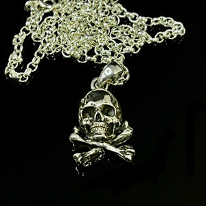 Skull Bone Necklace | Cross Bone Necklace | OSSUA et ACROMATA