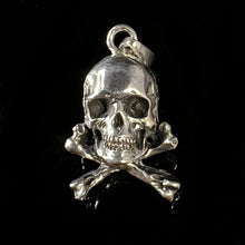 Load image into Gallery viewer, Skull Bone Necklace | Cross Bone Necklace | OSSUA et ACROMATA