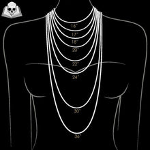 Load image into Gallery viewer, Necklace size guide