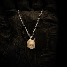 Load image into Gallery viewer, Demon Skull Necklace | Azazel Skull Necklace | OSSUA et ACROMATA