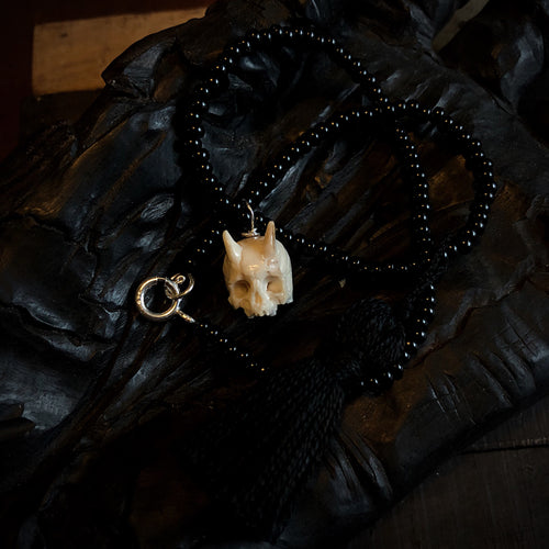 Memento Mori Bracelet | Azazel Marble Anklet | OSSUA et ACROMATA