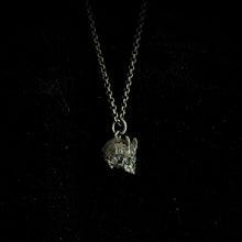 Load image into Gallery viewer, ossua-et-acroamata-jewelery-gothic-goth-gothic-devil-satan-memento-mori-sterling-silver-925-azazel-necklace