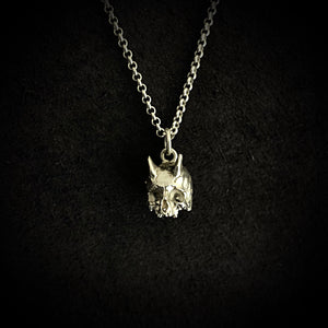 Men's Skull Necklace | Azazel Pendant  | OSSUA et ACROMATA