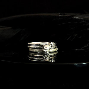Silver Stacking Rings | 925 Stacker Ring Bundle | OSSUA et ACROMATA