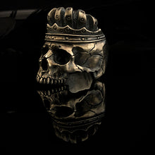 Load image into Gallery viewer, King Skull Ring | Black Skull Ring | OSSUA et ACROMATA