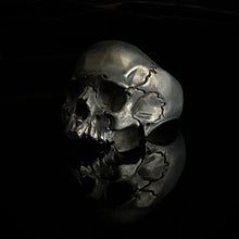 Load image into Gallery viewer, Half Skull Ring | 925 Silver Decay Ring  | OSSUA et ACROMATA