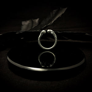 ossua-et-acroamata-jewelery-gothic-goth-gothic-memento-mori-sterling-silver-925-femur-ring set
