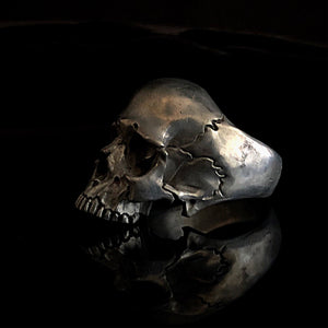 Sterling Silver Skull Ring | 925 Silver Skull Ring | OSSUA et ACROMATA