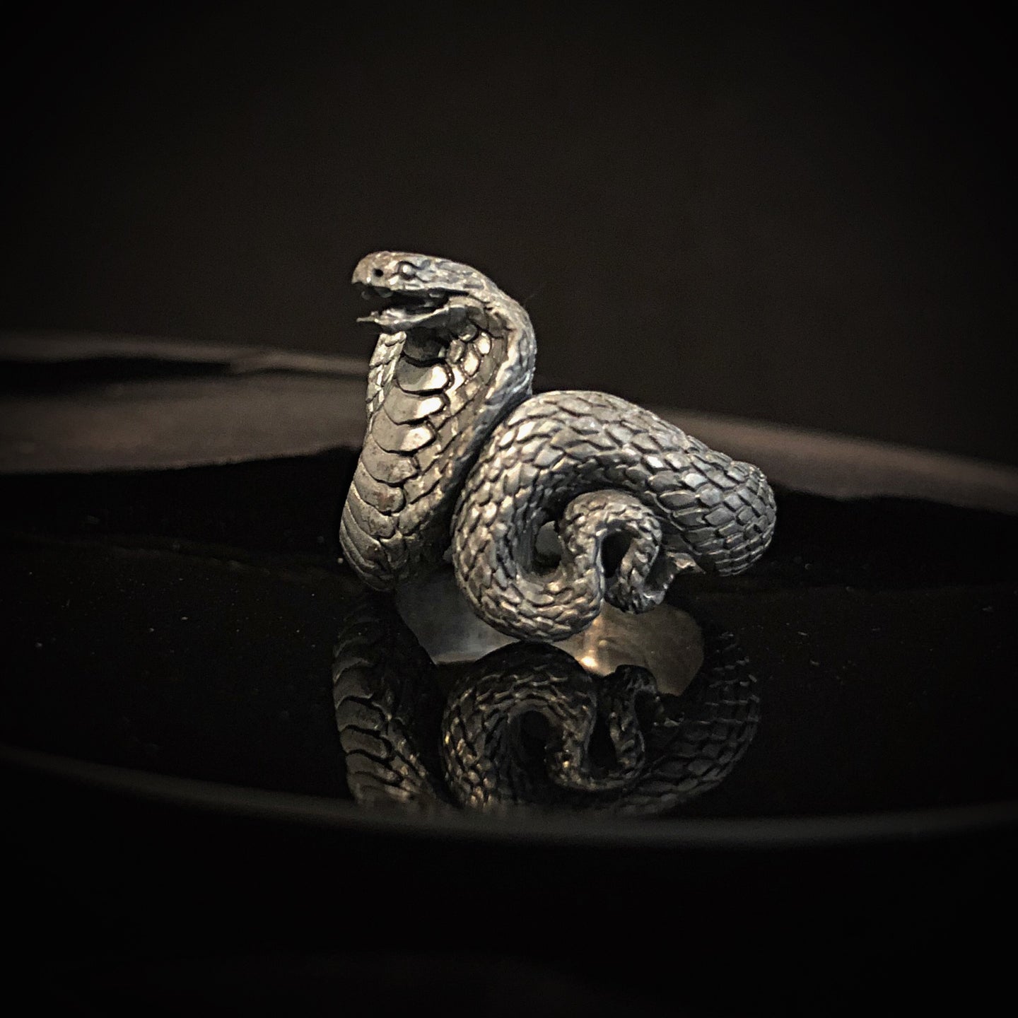 Cobra Snake Ring | King Cobra Ring Collection | OSSUA et ACROMATA