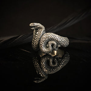 Cobra Snake Ring | King Cobra Ring Collection | OSSUA et ACROMATA