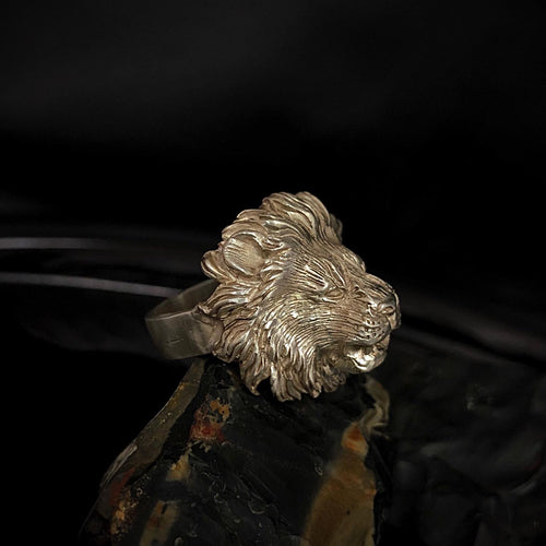 ossua-et-acroamata-jewelery-gothic-goth-gothic-memento-mori-sterling-silver-animal-anima-925-Lion-Ring