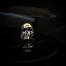 Load image into Gallery viewer, ossua-et-acroamata-jewelery-gothic-goth-gothic-steel-steeljewellery-skull-skulls-memento-mori-Steel-Full-Skull-Ring