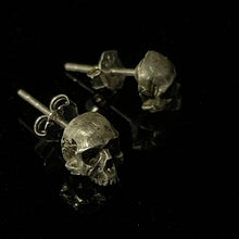 Load image into Gallery viewer, 925 Skull earplugs set