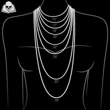 Load image into Gallery viewer, Skull Crystal Necklace | Crystal Skull Pendant | OSSUA et ACROMATA