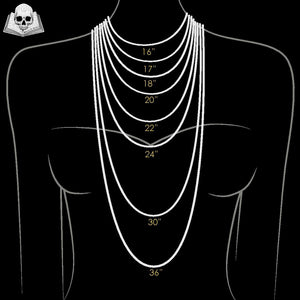Skull Crystal Necklace | Crystal Skull Pendant | OSSUA et ACROMATA