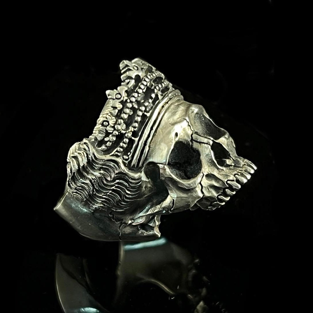 Sterling silver king sales and queen rings
