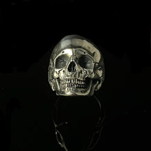 Load image into Gallery viewer, Thomas Sabo Skull Ring | Black Skull Ring Mens  | OSSUA et ACROMATA