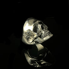 Load image into Gallery viewer, Thomas Sabo Skull Ring | Black Skull Ring Mens  | OSSUA et ACROMATA