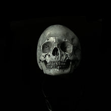 Load image into Gallery viewer, Thomas Sabo Skull Ring | Black Skull Ring Mens  | OSSUA et ACROMATA