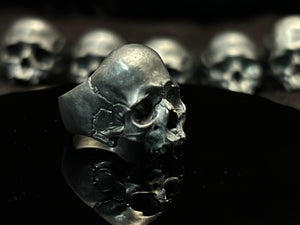 Sterling Silver Skull Ring | 925 Silver Skull Ring | OSSUA et ACROMATA