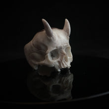 Load image into Gallery viewer, White Skull Ring | Ossua et Acromata Rings | OSSUA et ACROMATA