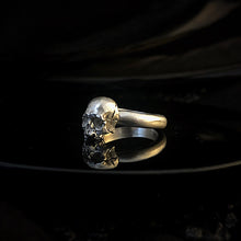 Load image into Gallery viewer, ossua-et-acroamata-jewelery-movie-props-trivia-gothic-goth-gothic-memento-mori-sterling-silver-925-Vampyre-stacker-ring