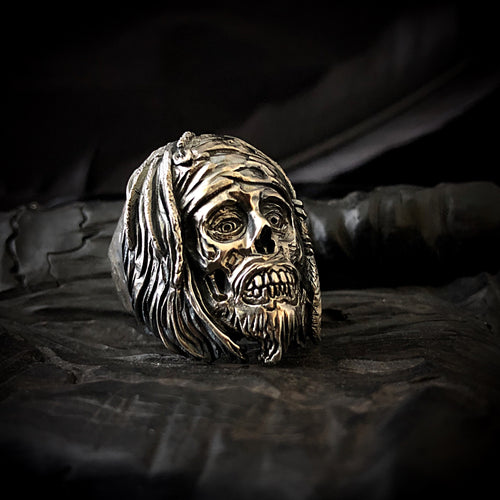 925 Cursed Jack Ring | Skeleton Hand Ring | OSSUA et ACROMATA