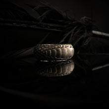 Load image into Gallery viewer, Gothic Wedding Rings | Unique Apopis Ring | OSSUA et ACROMATA