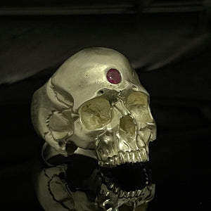 Gothic Skull Ring | Evil Skull Ring | OSSUA et ACROMATA